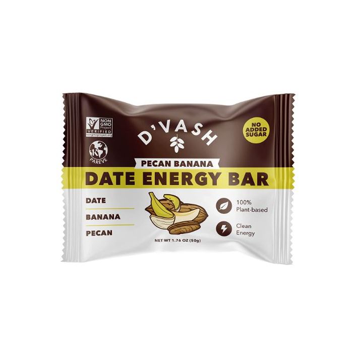 DVASH ORGANICS: Pecan Banana Date Energy Bar, 1.76 oz