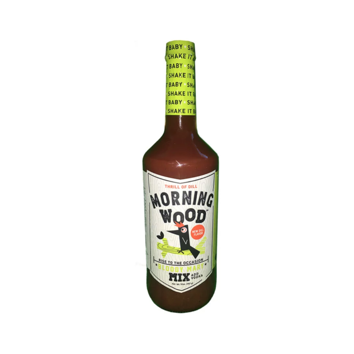 MORNING WOOD: Bloody Mary Spicy Dill Mix, 32 fo
