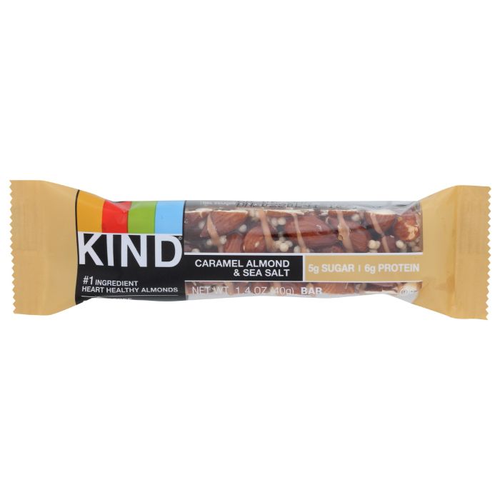 KIND: Caramel Almond and Sea Salt Bar, 1.4 oz