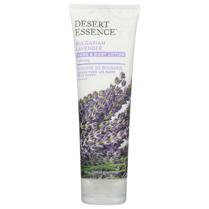 DESERT ESSENCE: Bulgarian Lavender Hand and Body Lotion, 8 fo