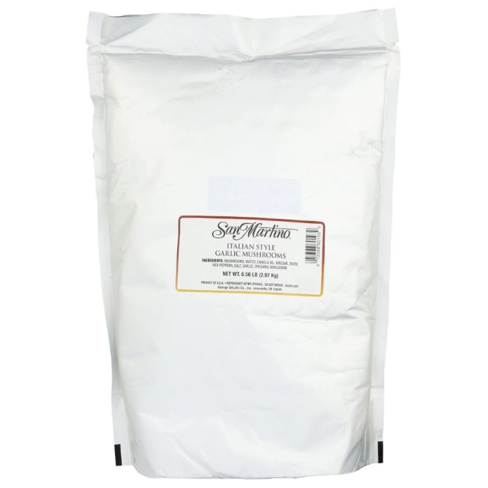 DELALLO: Italian Style Marinated Mushrooms, 105 oz