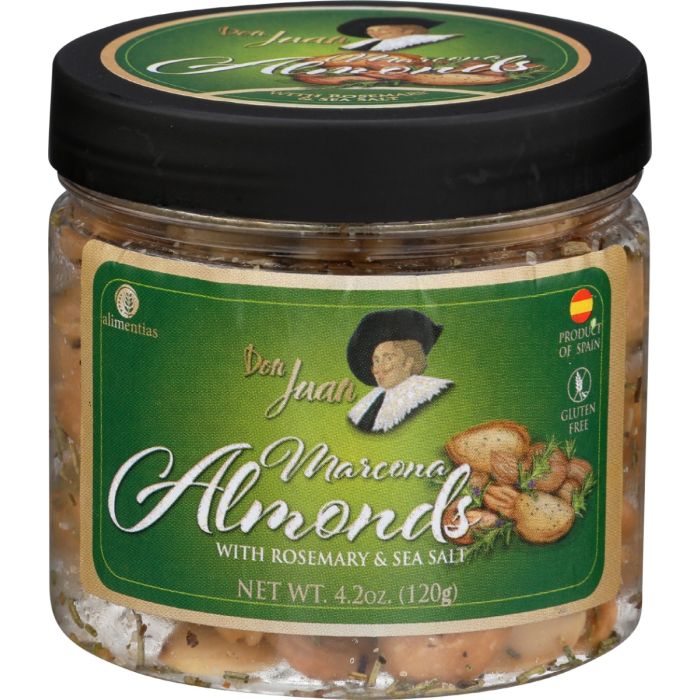 DON JUAN: Marcona Almonds Rosemary Sea Salt, 4.2 oz