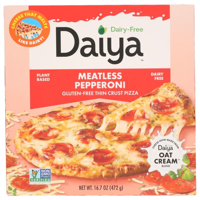 DAIYA: Meatless Pepperoni Pizza, 16.7 oz