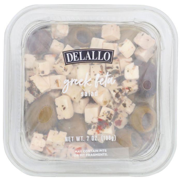 DELALLO: Greek Feta Salad, 7 oz