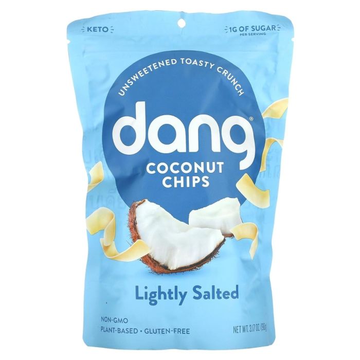 DANG: Lightly Salted Toasted Coconut Chips, 3.17 oz