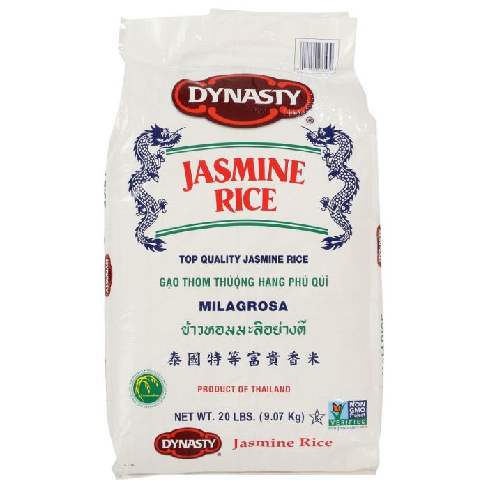 DYNASTY: Jasmine Rice, 20 lb