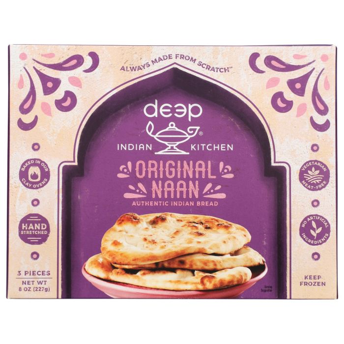 DEEP INDIAN KITCHEN: Original Naan Tandoori, 8 oz