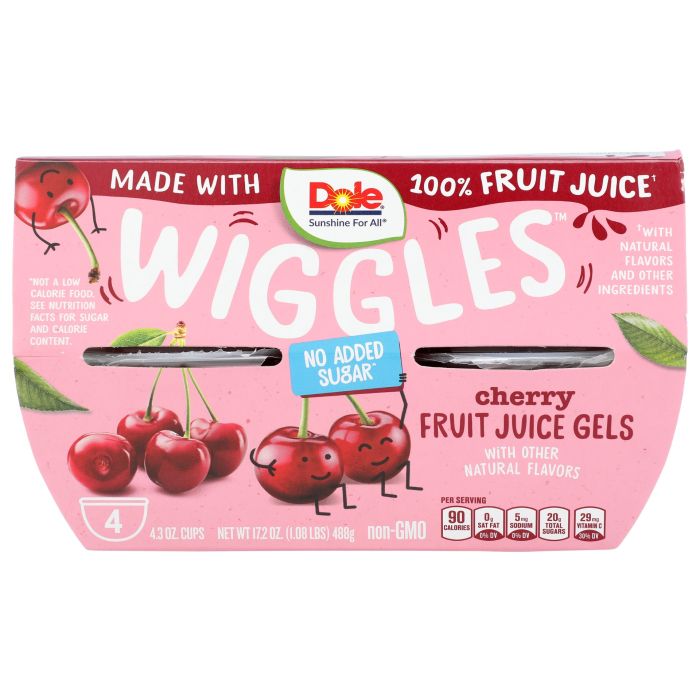 DOLE: Cherry Wiggles, 17.2 oz
