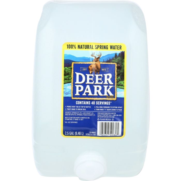 DEER PARK: Spring Water, 320 fo