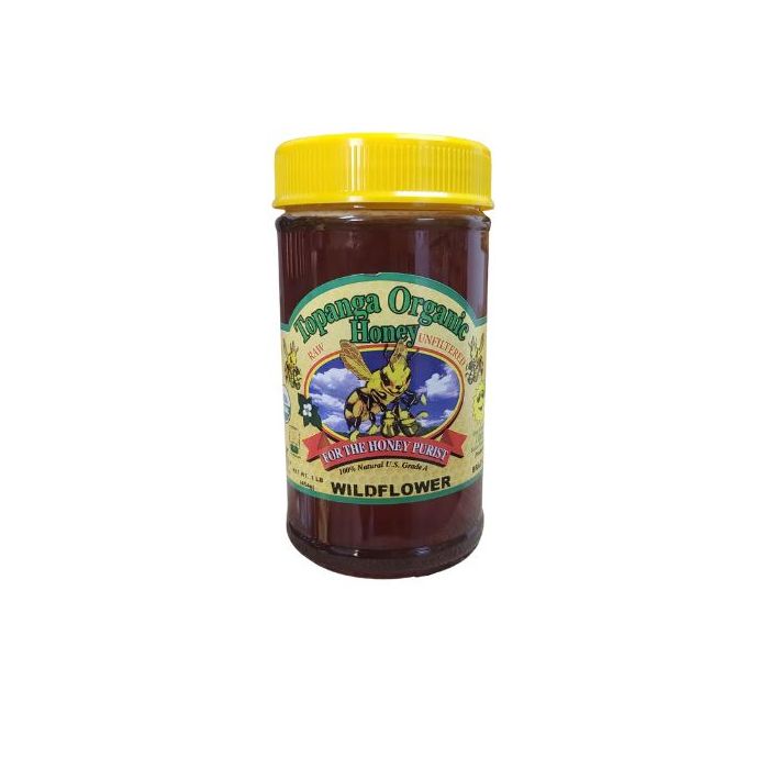TOPANGA QUALITY HONEY: Wildflower Honey, 16 oz