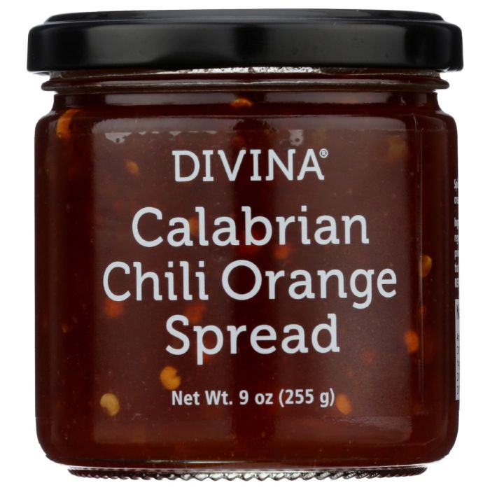 DIVINA: Calabrian Chili Orange Spread, 9 oz