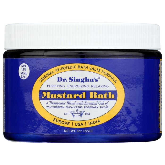 DR SINGHAS: Mustard Bath, 8 oz
