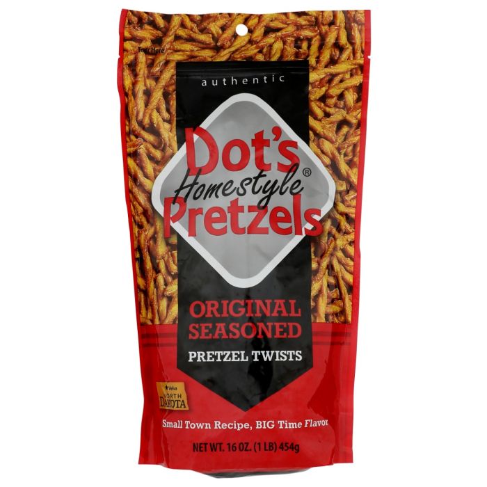 DOTS HOMESTYLE: Original Seasoned Pretzel Twists, 16 oz