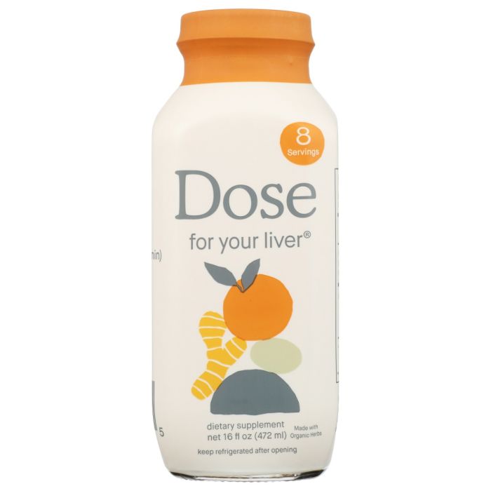 DOSE: For Your Liver Dietary Supplement, 16 fo