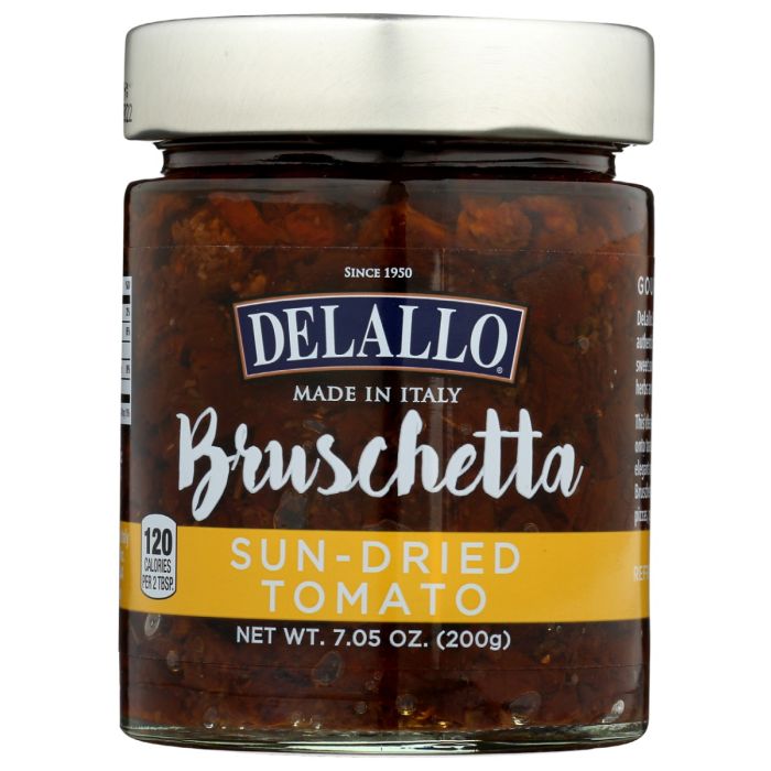 DELALLO: Sundried Tomato Bruschetta, 7.05 oz