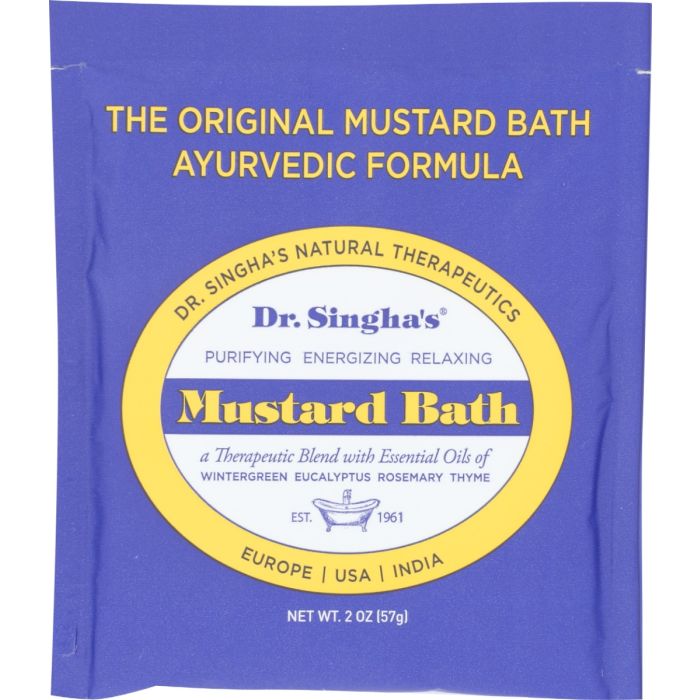 DR SINGHAS: Mustard Bath, 2 oz