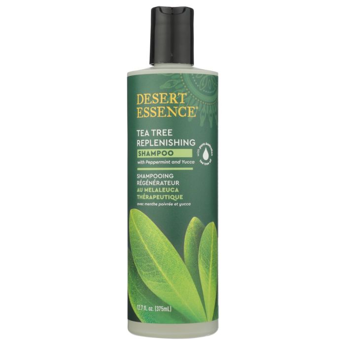 DESERT ESSENCE: Shampoo Tea Tree Replenishing, 12.9 fl oz