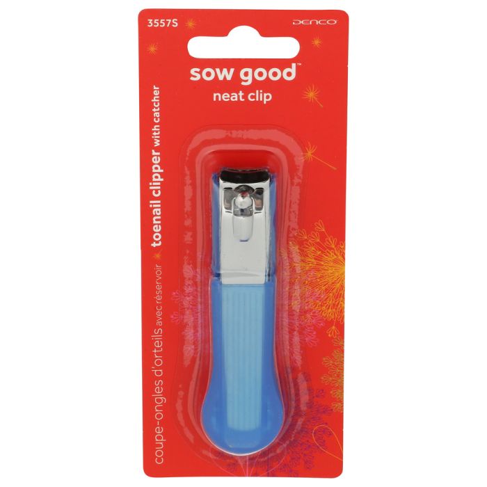 DENCO: Neat Clip Toenail Clipper with Catcher, 1 ea