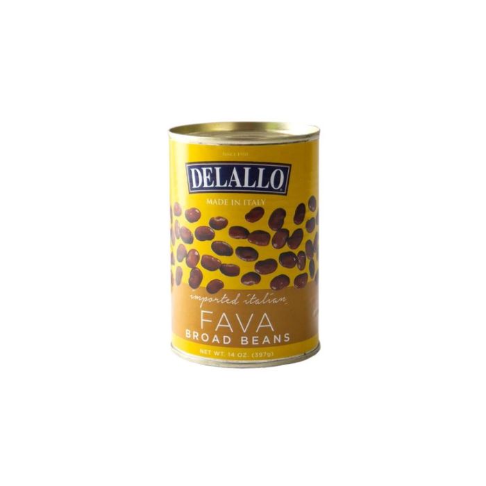 DELALLO: Imported Fava Beans, 14 oz