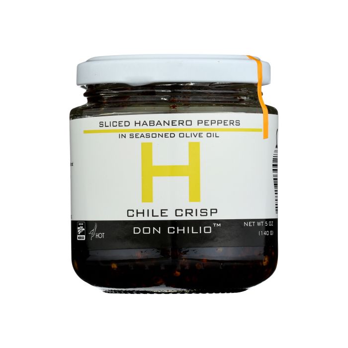 DON CHILIO: Sliced Habanero Peppers Chile Crisps, 5 oz