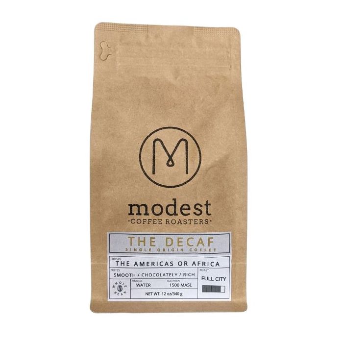 MODEST COFFEE ROASTERS: The Decaf Single Origin Coffee, 12 oz