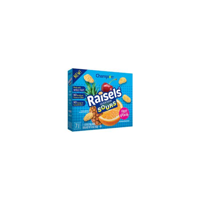 RAISELS: Raisins Golden Fruit, 4.9 oz