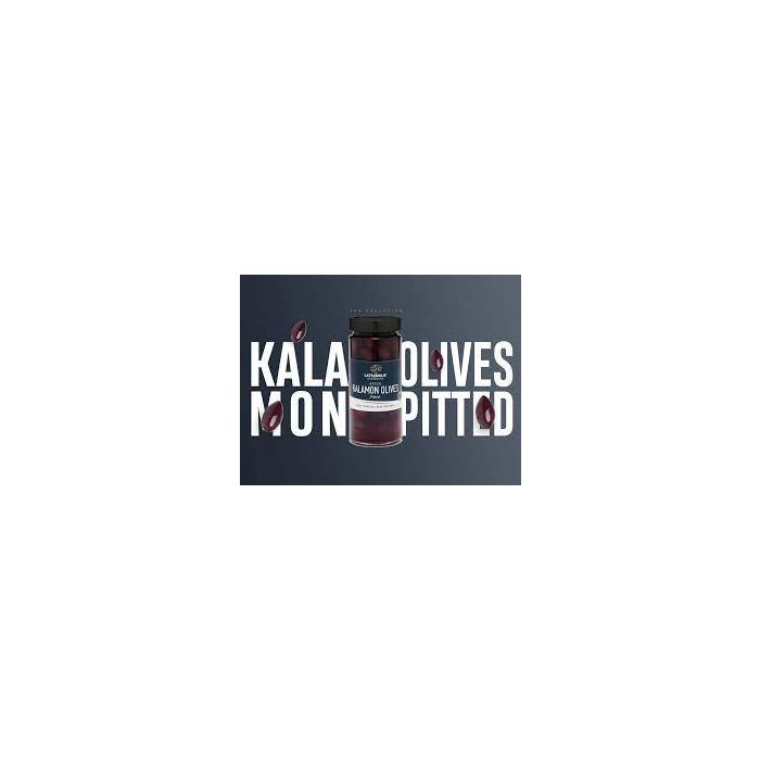 LATROVALIS: Olives Kalamon Pitted, 7.05 oz
