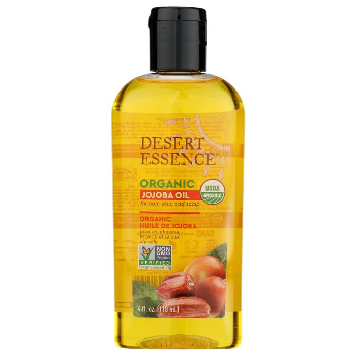 DESERT ESSENCE: Organic Jojoba Oil, 4 fo
