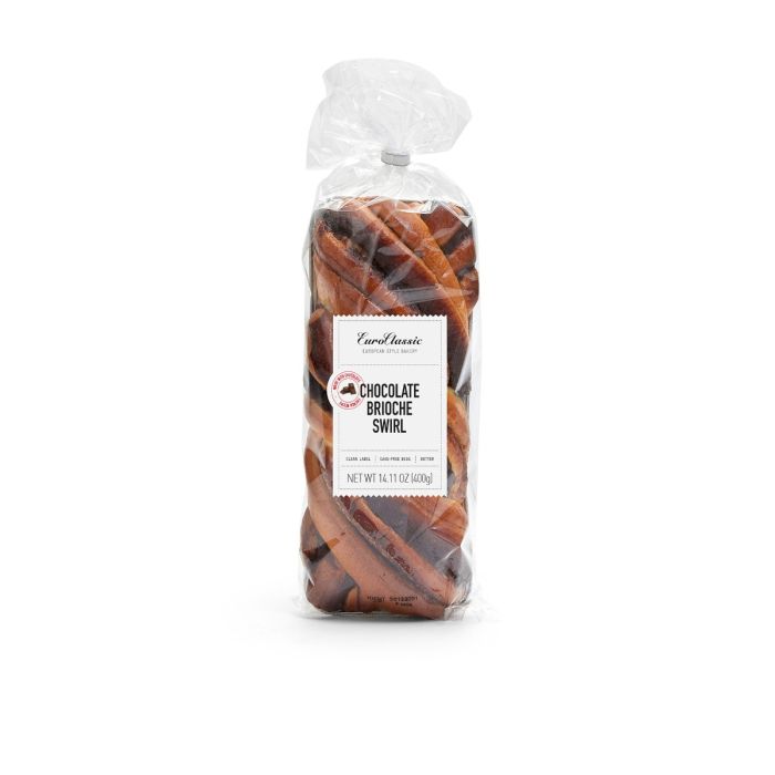 EUROCLASSIC: Authentic French Chocolate Swirl Brioche, 14.11 oz