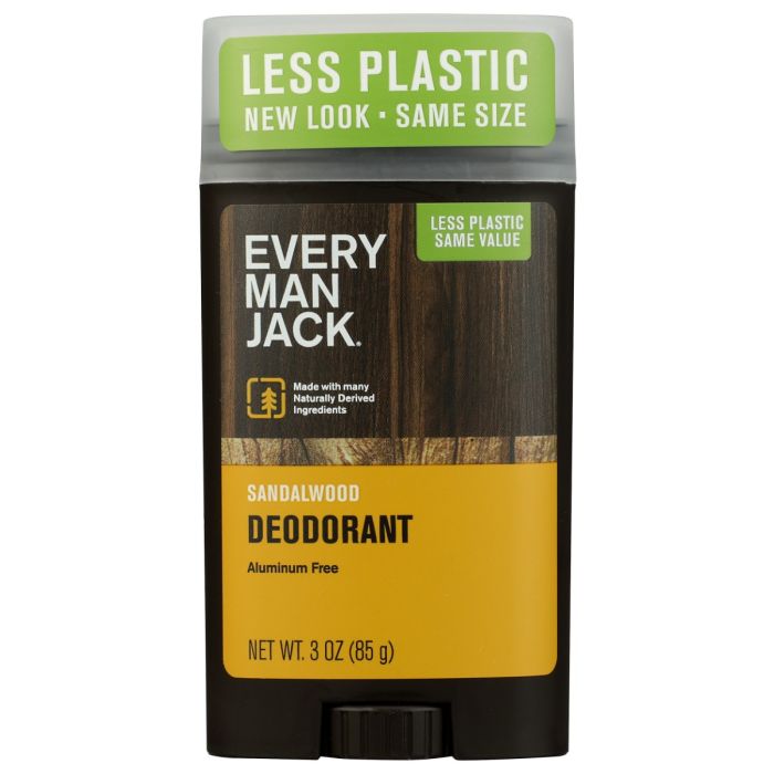 EVERY MAN JACK: Sandalwood Deodorant Stick, 3 oz