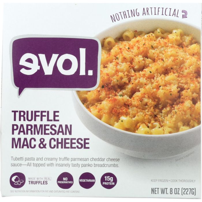 EVOL: Truffle Parmesan Mac and Cheese, 8 oz