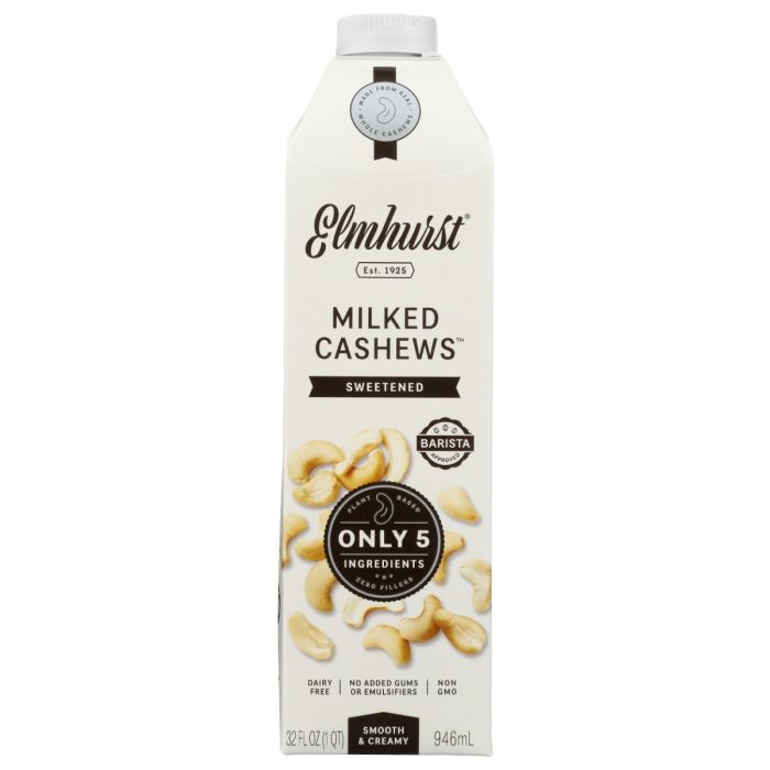 ELMHURST: Sweetened Milked Cashews, 32 oz