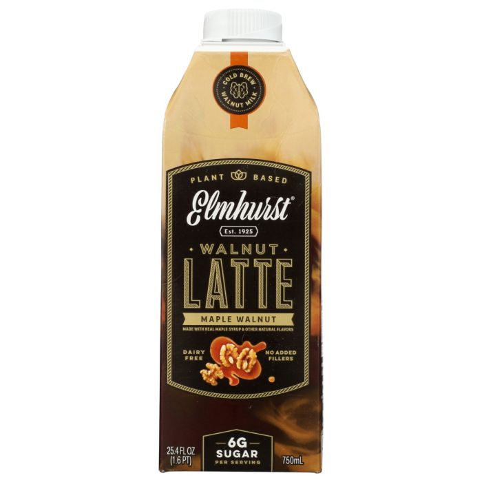 ELMHURST: Maple Walnut Latte, 25.4 fo