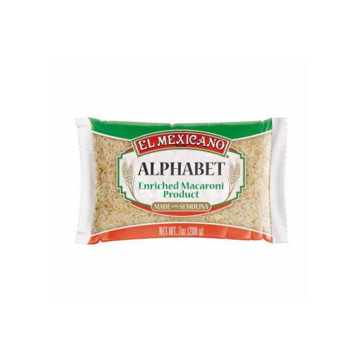 EL MEXICANO: Alphabet Pasta, 7 oz