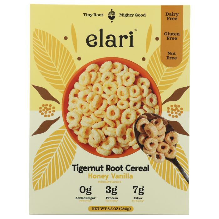 ELARI: Honey Vanilla Tigernut Root Cereal, 7 oz