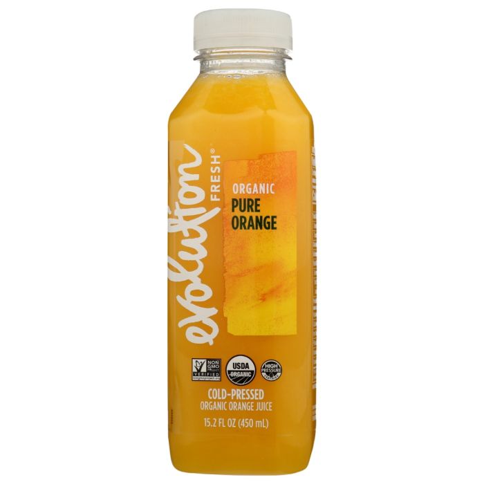 EVOLUTION: Organic Pure Orange Juice, 15.2 fo