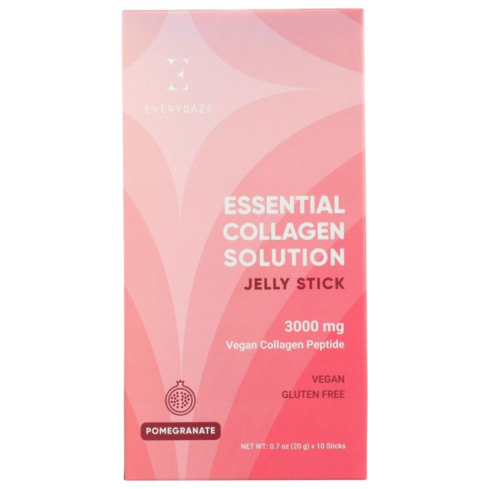 EVERYDAZE: Essential Collagen Solution Jelly Stick Pomegranate, 7 oz