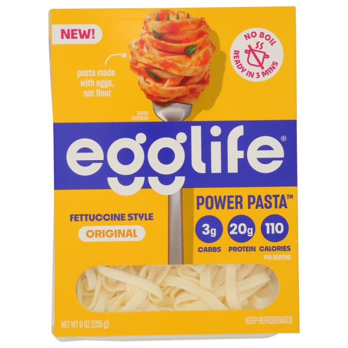 EGGLIFE: Original Egg Power Pasta, 9 oz