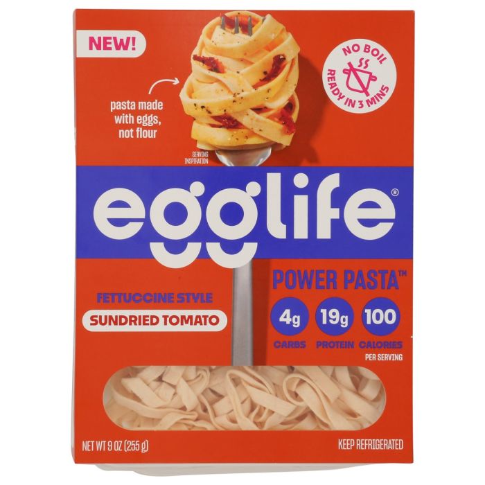 EGGLIFE: Sundried Tomato Egg Power Pasta, 9 oz