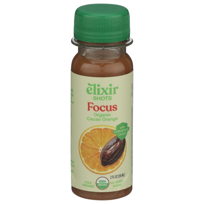 ELIXIR SHOTS: Focus Wellness Shot, 2 fo