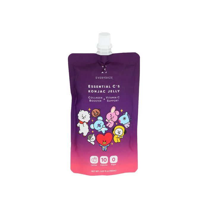 EVERYDAZE: Essential C Konjac Jelly Lychee, 5.07 fo