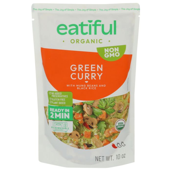EATIFUL: Mung Bean and Black Rice Curry, 10 oz