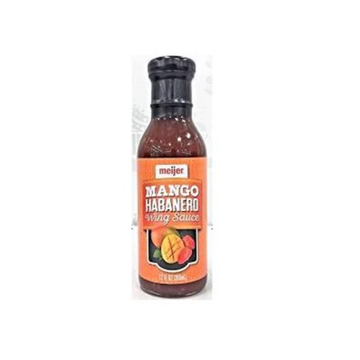 MEIJER: Sauce Wing Mango Habanero, 12 oz