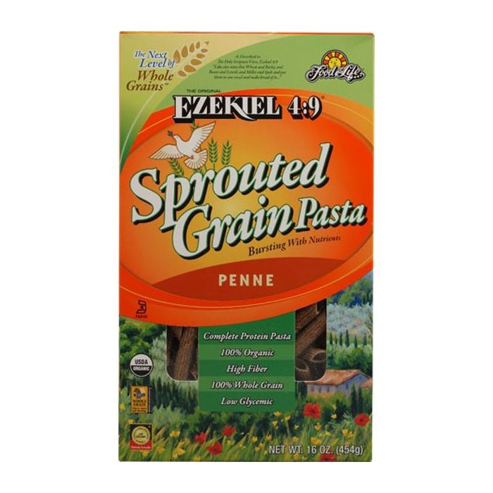 FOOD FOR LIFE: Ezekiel Penne Sprouted Grain Pasta, 16 oz