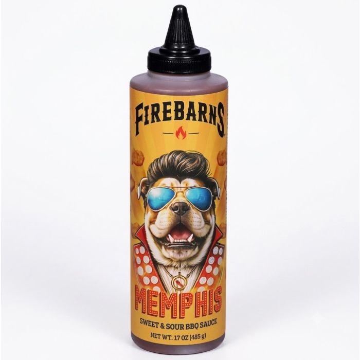 FIREBARNS: Memphis Bbq Sauce, 17 oz