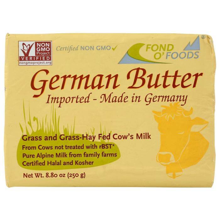 FOND O' FOODS: German Butter, 8.8 oz