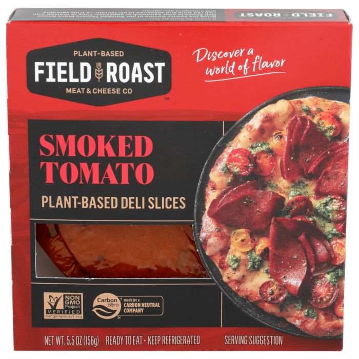 FIELD ROAST: Smoked Tomato Deli Slices, 5.5 oz