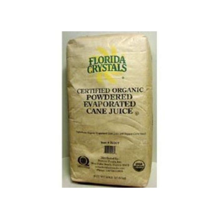 FLORIDA CRYSTALS: Sugar Cane Juice Evaporated, 50 lb