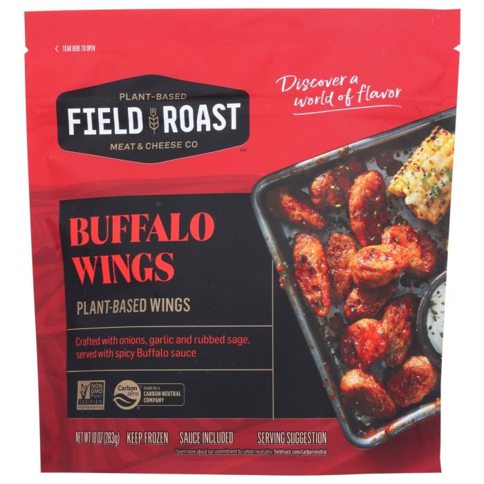 FIELD ROAST: Plant Based Buffalo Wings, 10 oz