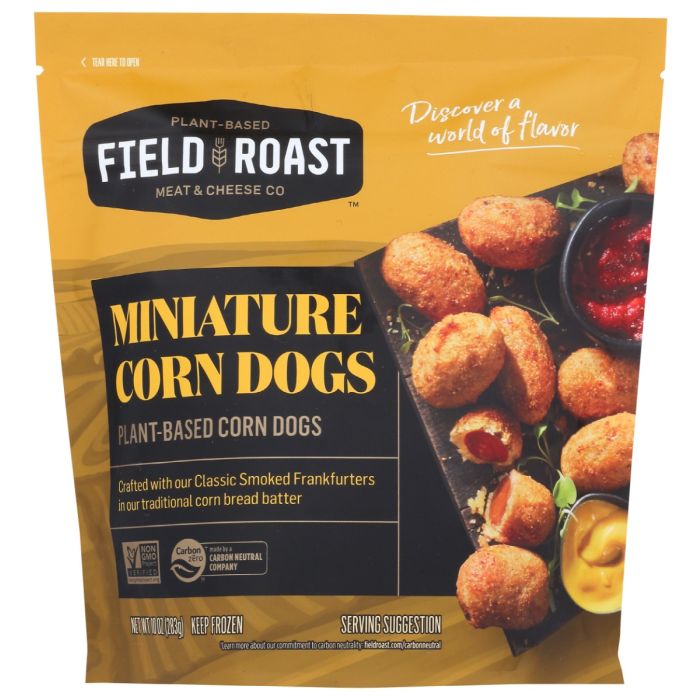 FIELD ROAST: Miniature Corn Dog, 10 oz